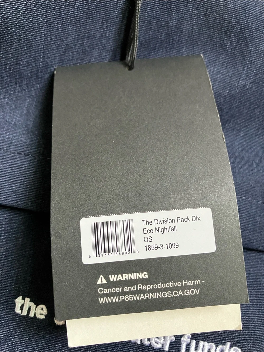 Timbuk2 Navy Blue Backpack